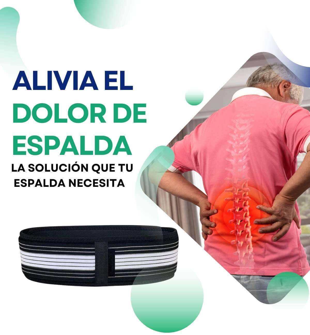 Cinturón de Dolor Lumbar