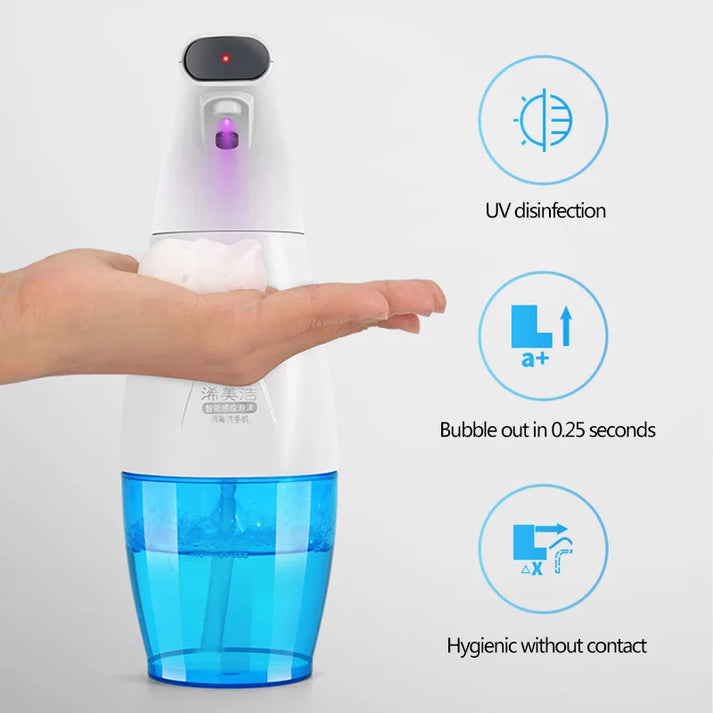 Dispensador de jabón eléctrico soap dispenser® 2x1