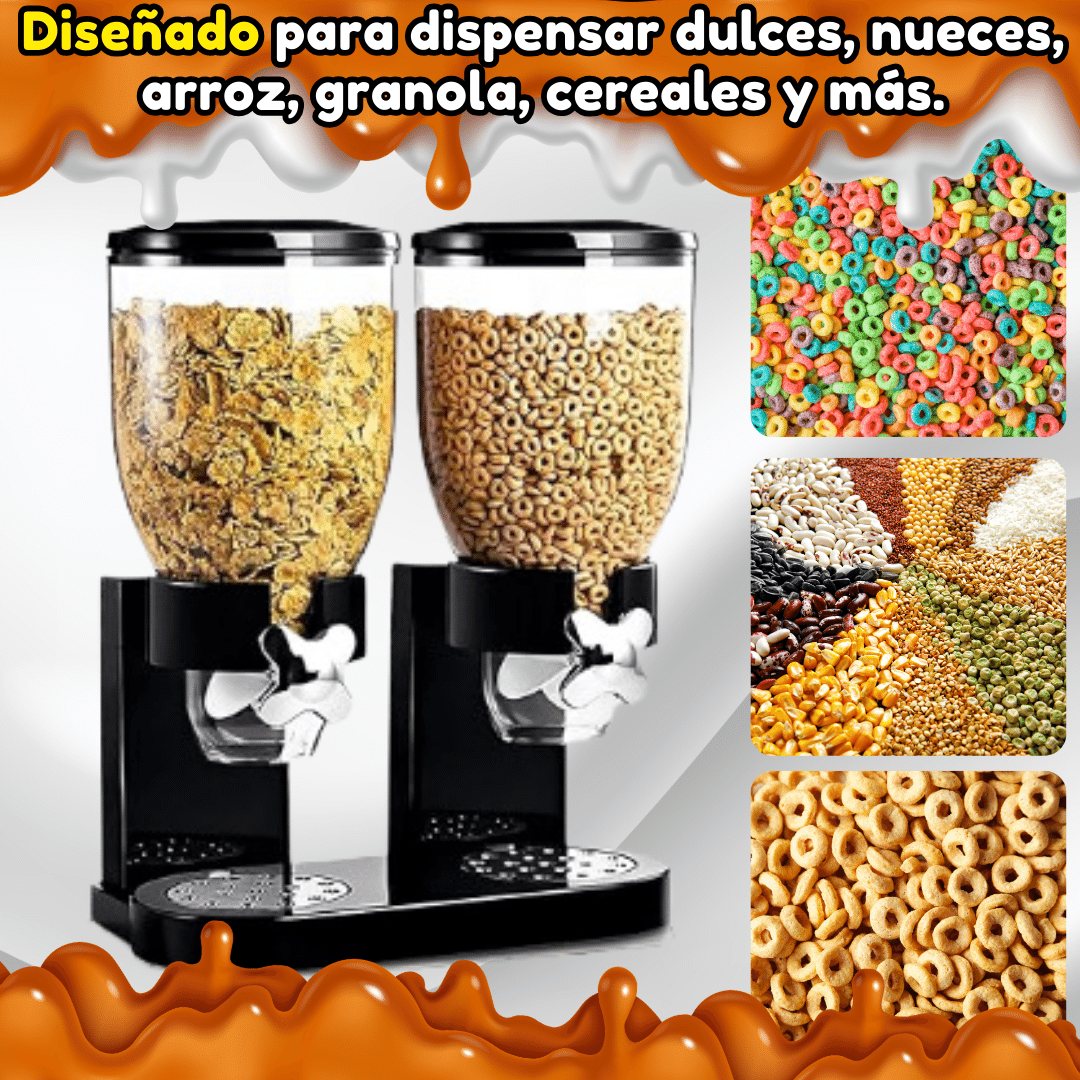 Dispensador Premium De Granos y Cereal