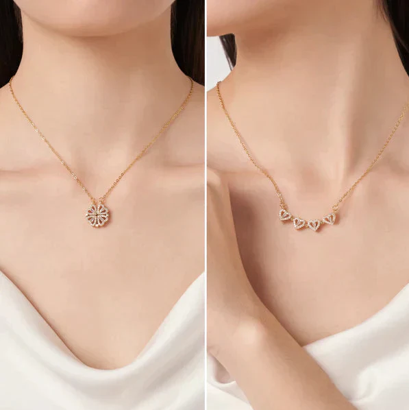 Un Toque de Magia: El Collar Trébol 2 en 1 para Celebrar Historias de Vida
