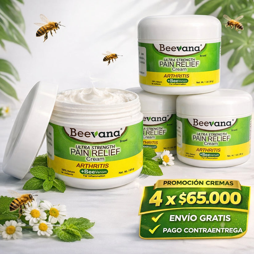 BEEVANA™ X4🎁┃Crema Avanzada De Huesos y Articulaciones