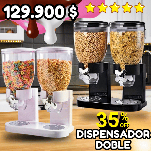 Dispensador Premium De Granos y Cereal